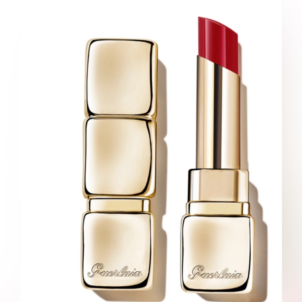 Guerlain KissKiss Shine Bloom Lipstick 729 Daisy Red